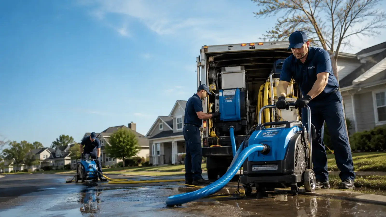 Flood Damage Cleanup in Bells, TX